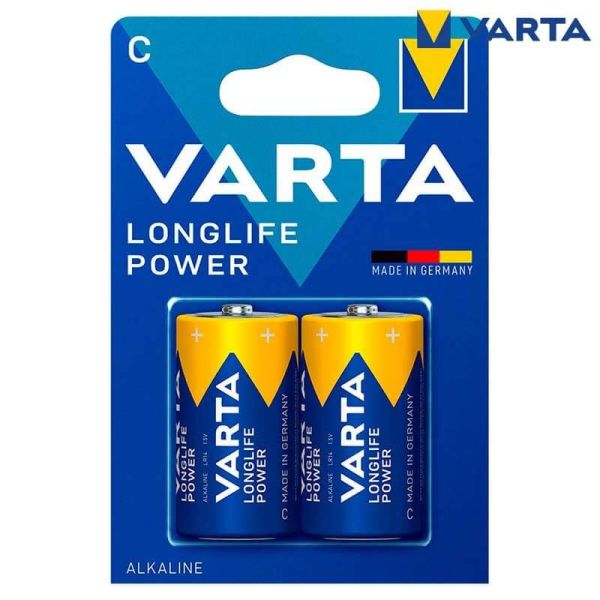Pila Alcalina tipo C LR14 1.5V Longlife Power 4008496559312 | LeonLeds