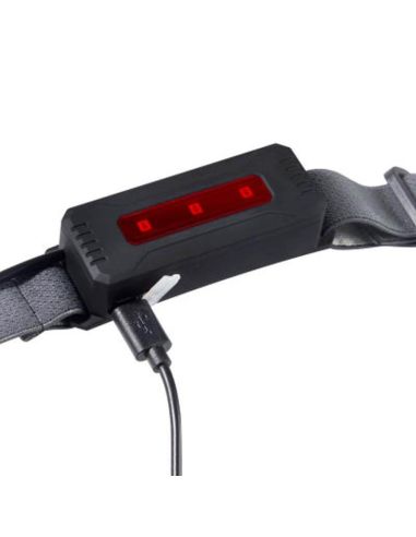 Lampe frontale LED flexible avec feu avant et feu arrière rouge Lampe d'inspection LEDIL 414 4052899630994 | leonleds