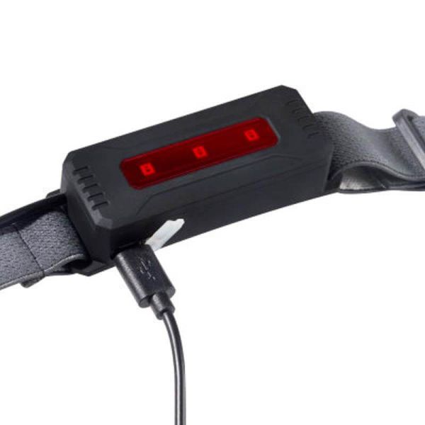 Lampe frontale LED flexible avec feu avant et feu arrière rouge Lampe d'inspection LEDIL 414 4052899630994 | leonleds