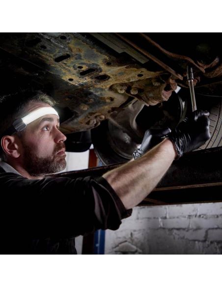 Lampe frontale LED flexible avec feu avant et feu arrière rouge Lampe d'inspection LEDIL 414 4052899630994 | leonleds