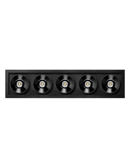 Downlight LED Preto Foster Embutido 5 de ArkosLight