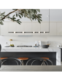 Lámpara Colgante DEW horizontal moderna ambiente