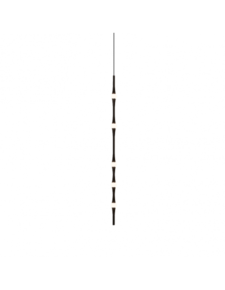 Lámpara colgante LED Dew minimalista vertical