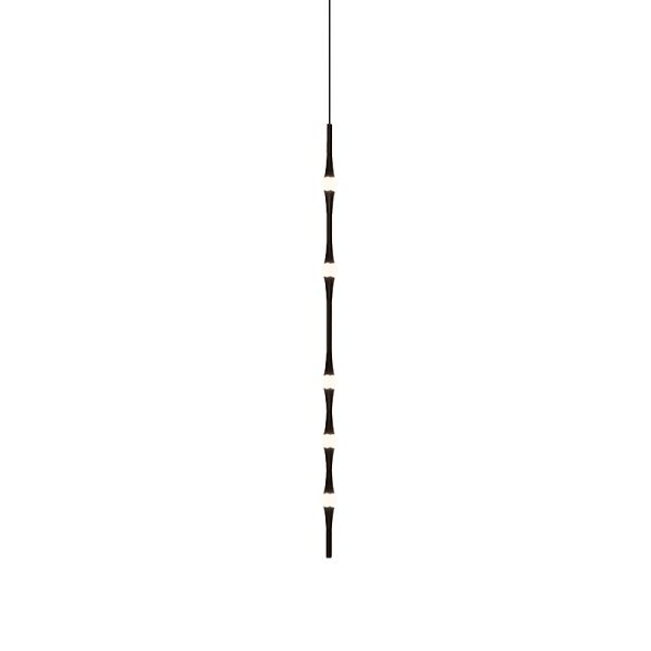 Lámpara colgante LED Dew minimalista vertical