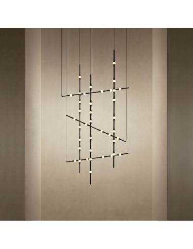 Grande suspension LED Dew 6 lumières Leds C4