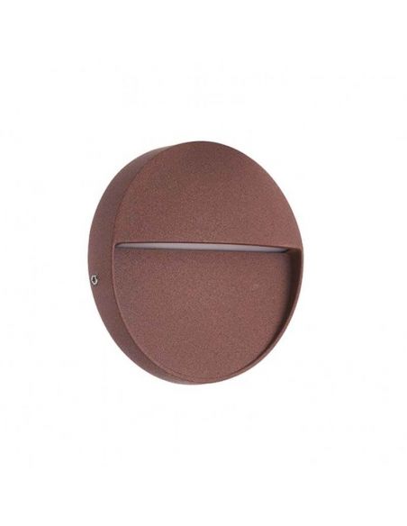 3W Baker Corten farol de superfície LED ao ar livre | leonleds