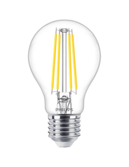 Ampoule à filament LED E27 à intensité variable A60 Équivalent à 60W - 5,9W 8719514324077 Philips | LéonLeds