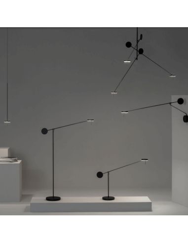 Suspensão invisível 3 luzes on-off Leds C4