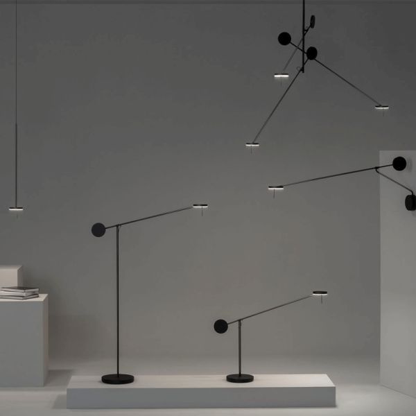 Suspensão invisível 3 luzes on-off Leds C4