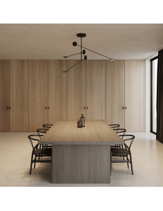 Suspension invisible 3 lumières on-off 2