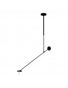 Lámpara colgante LED moderna Invisible articulada
