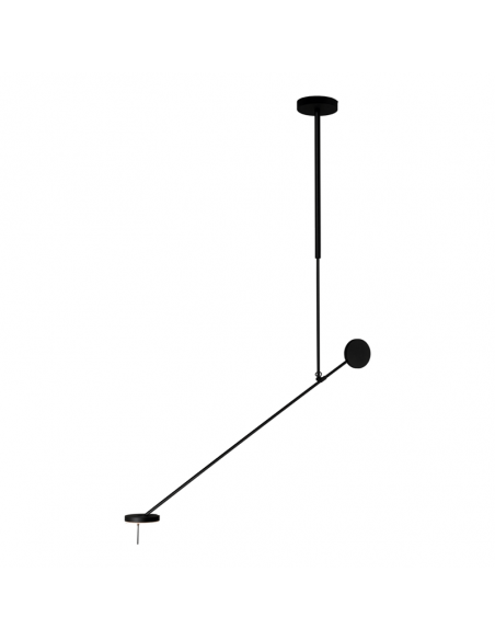 Lámpara colgante LED moderna Invisible articulada