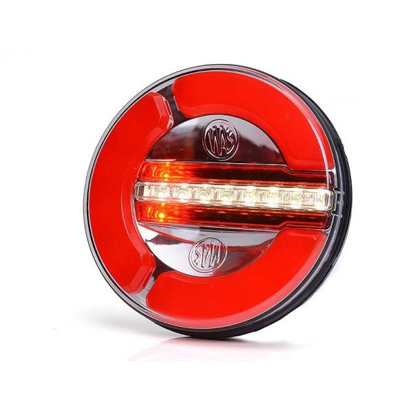 Pilotos trasero LED redondo con 3 funciones