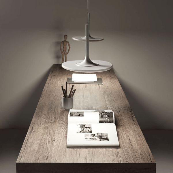 Candeeiro de suspensão LED Net white regulável Leds C4