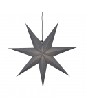 Estrella colgante de papel negra 1xE14