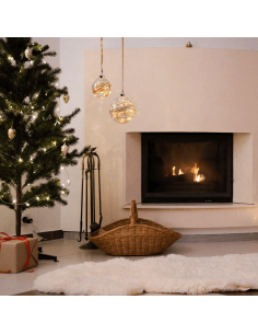 Bola LED de cristal colgante Glow grande 2