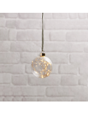 Bola de cristal LED pequeña transparente Glow ambiente