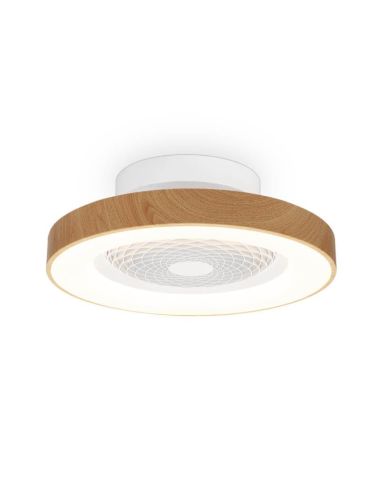 Mantra Tibet 7806 Mini-Deckenventilator aus Holz mit LED Ventilador | LeonLeds