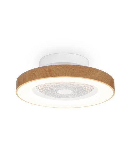 Mantra Tibet 7806 Mini-Deckenventilator aus Holz mit LED Ventilador | LeonLeds