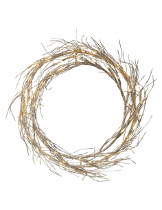 Corona de luces LED colgante Fizzy de Navidad