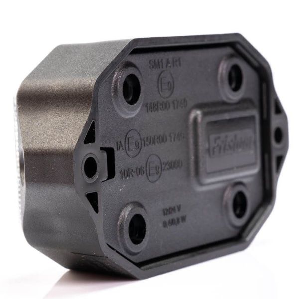 Piloto LED de galibo delantero blanco con brazo 12V-36V IA FT-069 B Fristom | LeonLeds