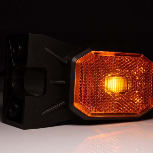 Piloto LED de galibo lateral ambar con brazo 12V-36V IA FT-069 ZI LED 5907556018181 Fristom | LeonLeds