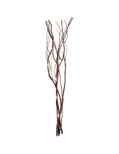 Ramas con luces LED decorativas Willow Dewdrop