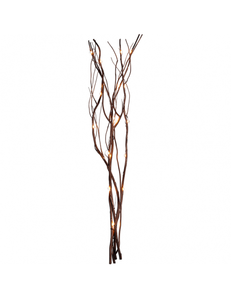 Ramas con luces LED decorativas Willow Dewdrop