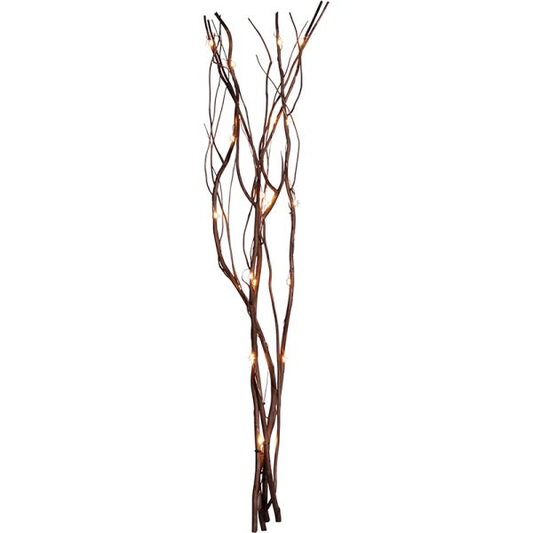 Ramas con luces LED decorativas Willow Dewdrop