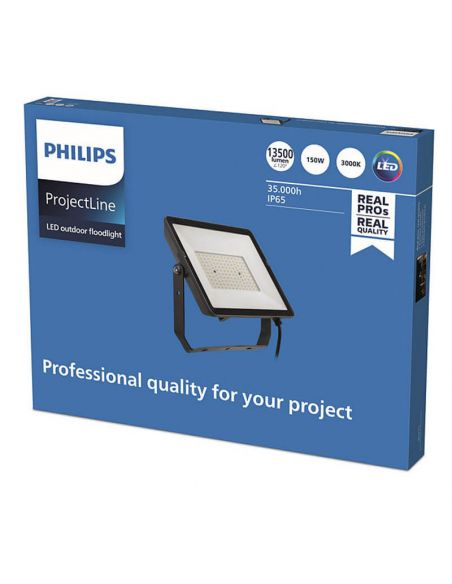 Proyector Foco LED 150W de exterior ProjectLine 14.250Lm IP65 8719514954571 Philips | LeonLeds