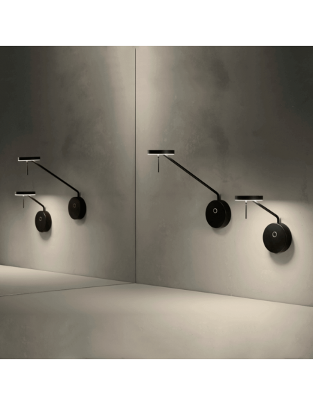 Aplique de pared LED Invisible Wall Fixture grande Leds C4