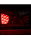 Piloto Trasero LED con triangulo 12V-36V Hermético FT-370 Fristom | LeonLeds