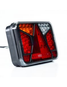 Feu arrière LED avec triangle 12V-36V Hermétique FT-370 Fristom | leonleds 2