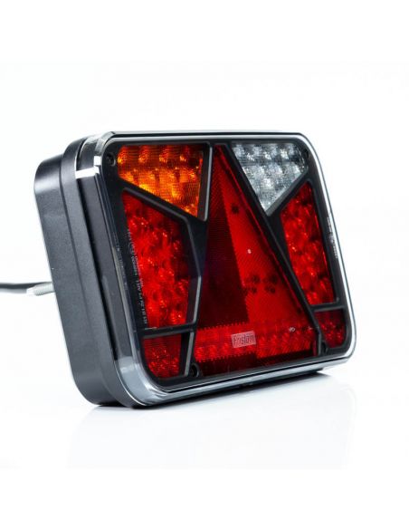 Piloto Trasero LED con triangulo 12V-36V Hermético FT-370 Fristom | LeonLeds