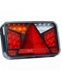 Piloto Trasero LED con triangulo 12V-36V Hermético FT-370 Fristom | LeonLeds