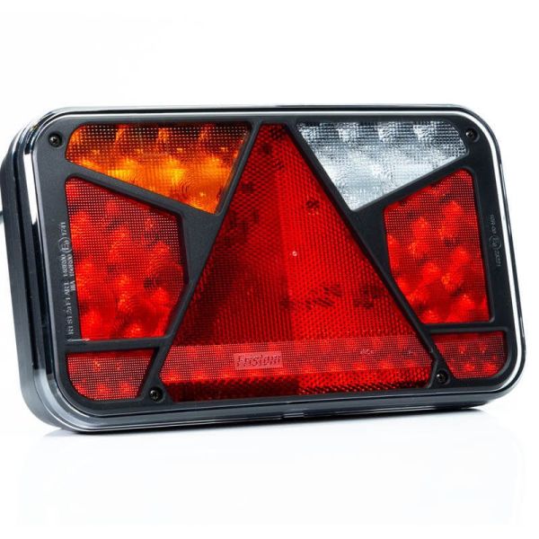 Piloto Trasero LED con triangulo 12V-36V Hermético FT-370 Fristom | LeonLeds
