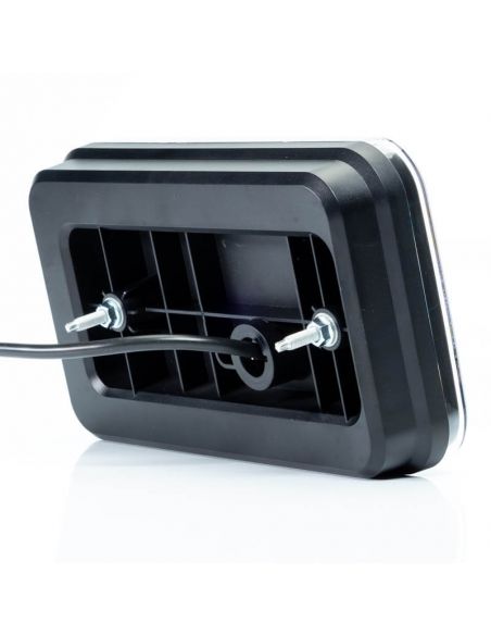 Lanterna traseira LED com triângulo 12V-36V Hermetic FT-370 Fristom | leonleds