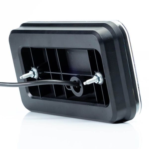 Lanterna traseira LED com triângulo 12V-36V Hermetic FT-370 Fristom | leonleds