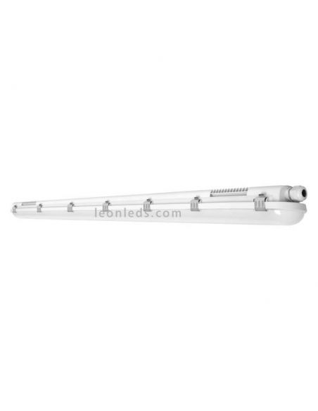 Pantalla estanca LED potente 180Cm 70W 7.500Lm IK65 IK08 Value Class 4058075300989 | LeonLeds