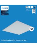 Panel LED 62x62Cm UGR19 3.200Lm 4.000K 36W especial para oficinas ProjectLine Philips | LeonLeds