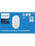 Aplique LED exterior Ovalado IP65 1.400Lm 15W IK06 ProjectLine 8719514954335 Philips | LeonLeds