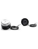 Rotativo Led transparente Magnético con 3 metros de cable 1 Programa de luz IP68 866.9D Was | LeonLeds