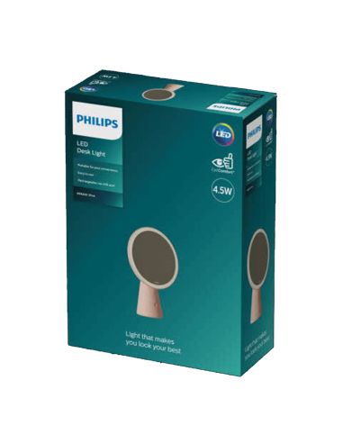 Espejo LED de maquillaje Mirror DSK 205 rosa embalaje