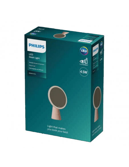 Miroir de maquillage LED Mirror DSK 205 emballage rose