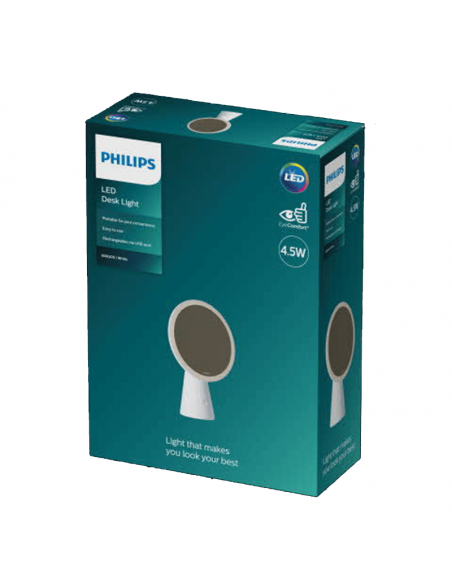 Miroir avec lumière LED maquillage miroir blanc DSK205 emballage