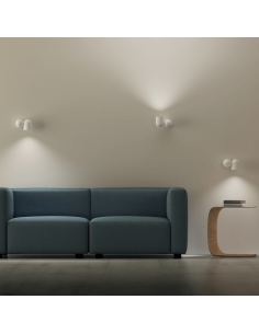 Aplique de pared orientabe Ios blanco 2