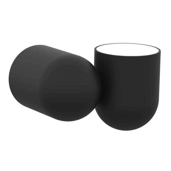 Applique murale orientable Ios noire