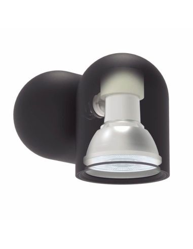 Aplique de pared orientabe Ios negro GU10