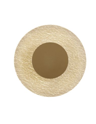 Aplique LED de pared Jewel Oro grande