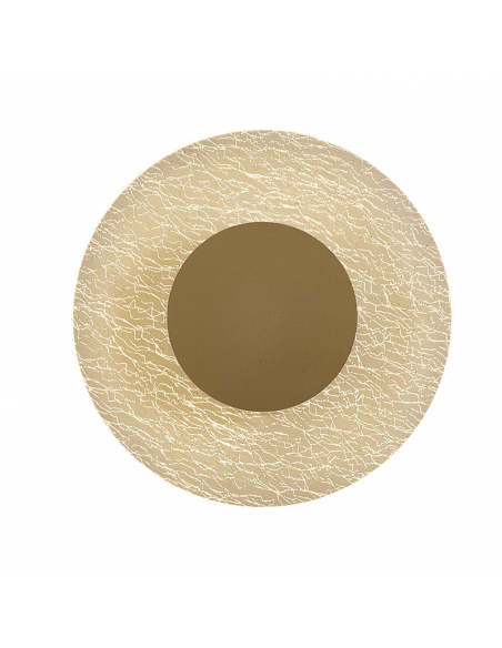 Aplique LED de pared Jewel Oro grande